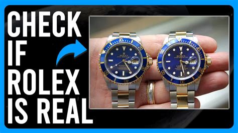 how to tell real rolex